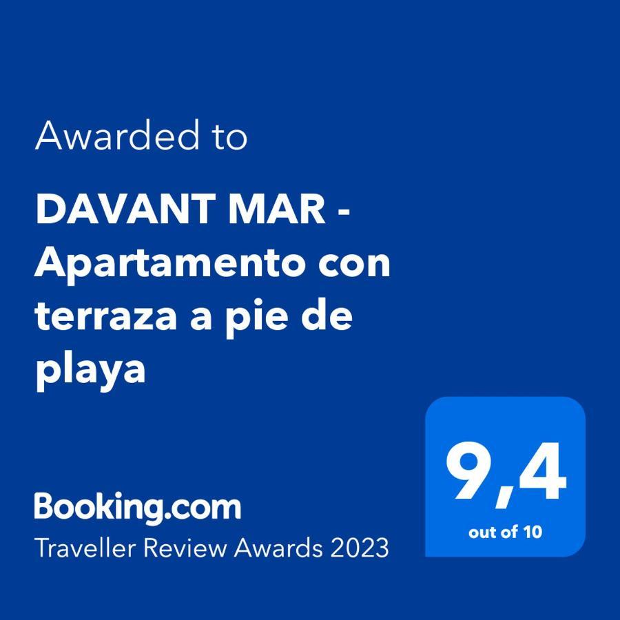 Apartment Davant Mar - Con Terraza A Pie De Playa *